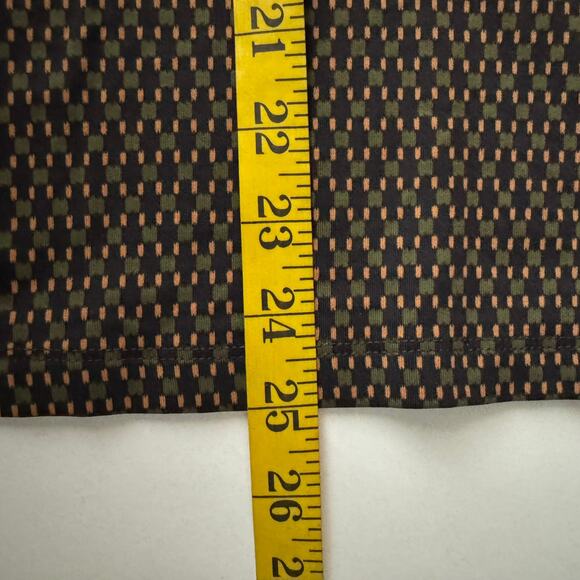 J. MCLAUGHLIN Shirt Large Catalina Cloth Brown Knit Court Polo 3/4 Sleeve 70's - Picture 13 of 13